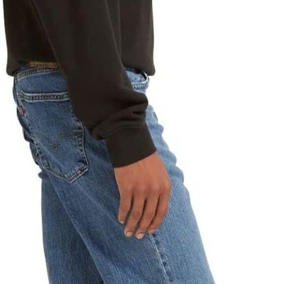 Copy Levi  Men's 550 Relaxed Fit Tapered Legs Medium Wash Jeans (36x29) NWT - Picture 5 of 14